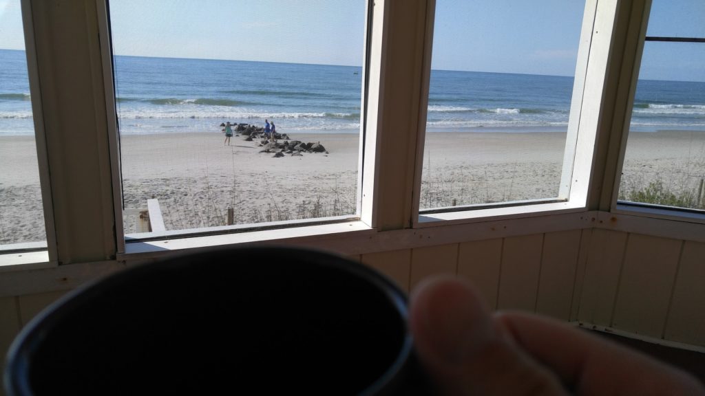 Buying a beach house: Closing the Deal. Coffee on The Beach