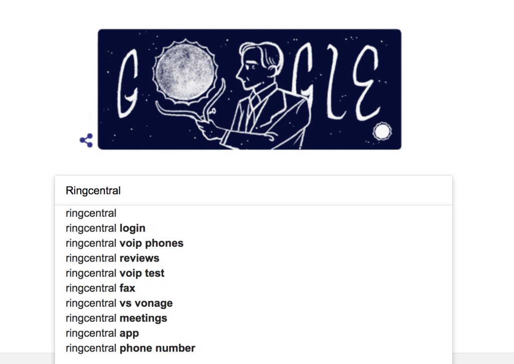 Google Auto Complete